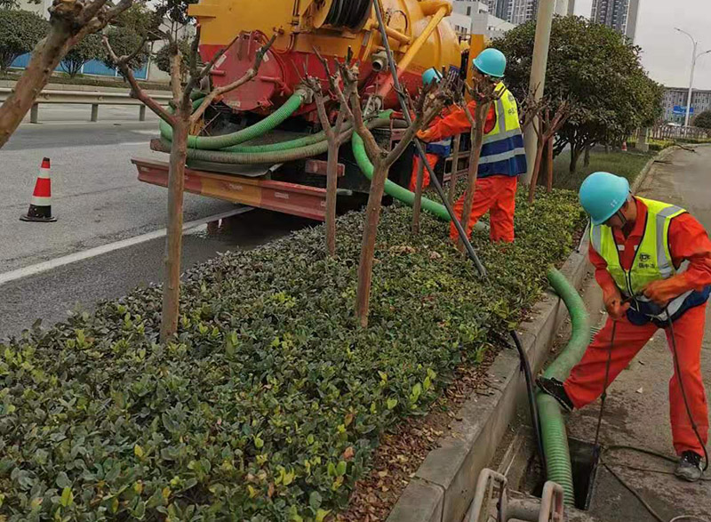 芦溪市政管道清淤
